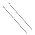2pcs Stainless Steel Rustproof Outdoor Flag Pole E186