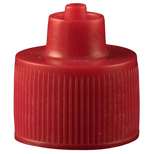 Red Luer Lock Bottle Cap 20-410, Bag of 10 N225245