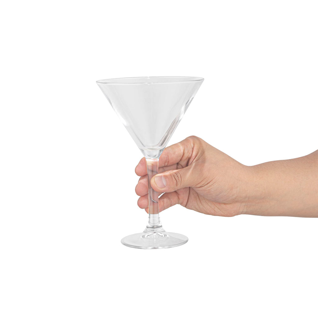 9 Ounce Stemmed Tempered Martini Glasses, Set Of 6 I6412