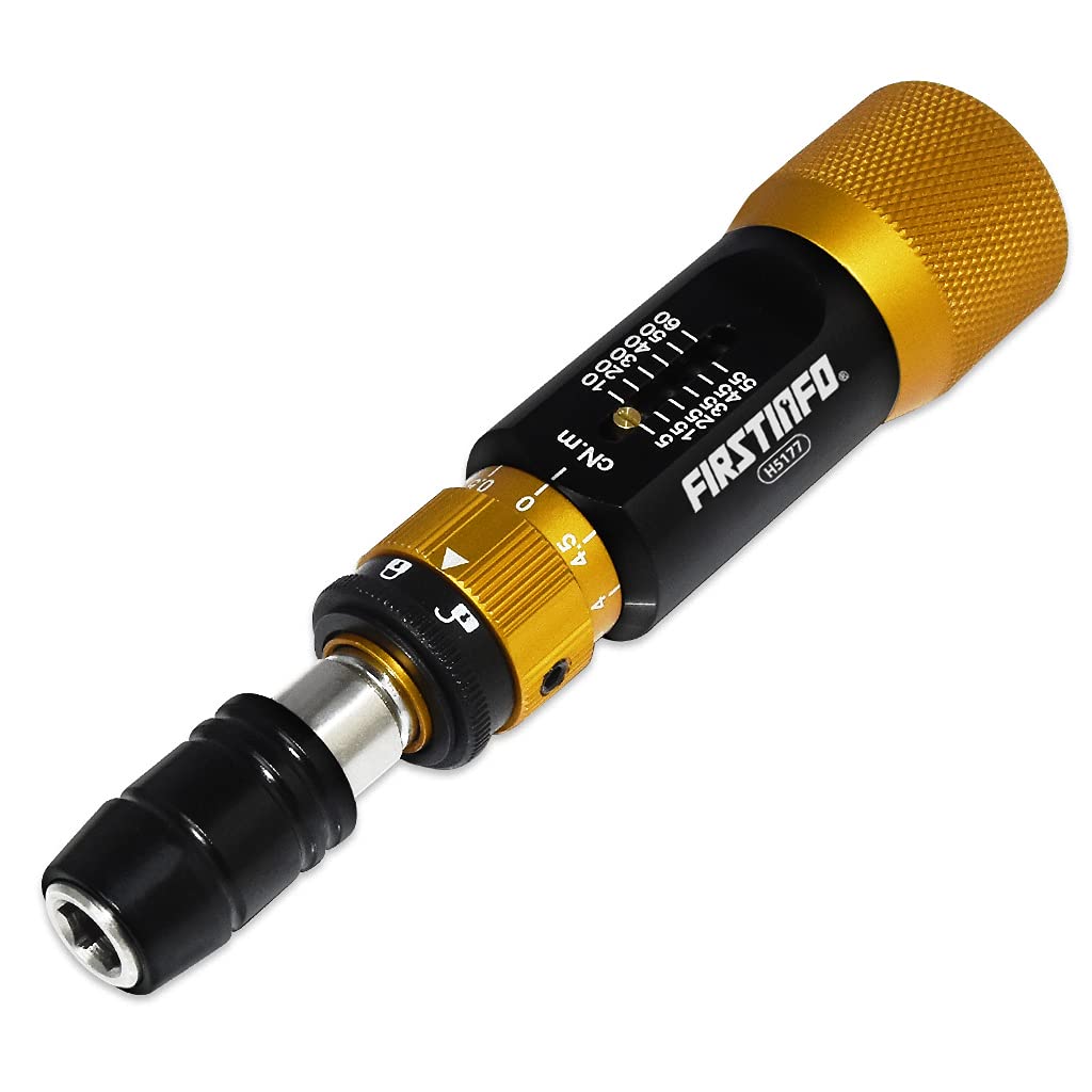 Certified Torque Limiting Screwdriver, 5-60 cNm, 1/4" Hex W6045