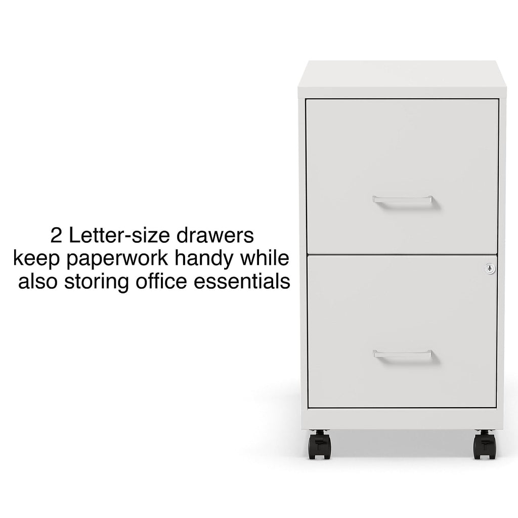 2 Drawer Letter Size Lockable File Cabinet G47408