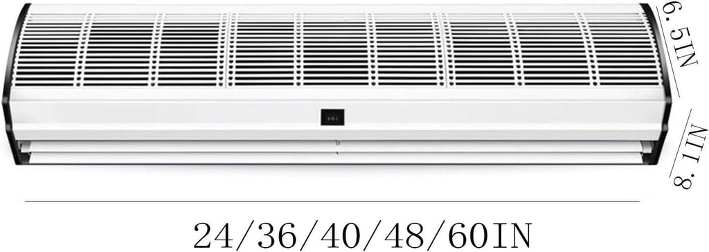 Wall-mounted Air Curtain Fan with Remote Control B4324
