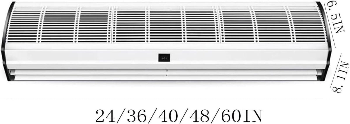 Wall-mounted Air Curtain Fan with Remote Control B4324
