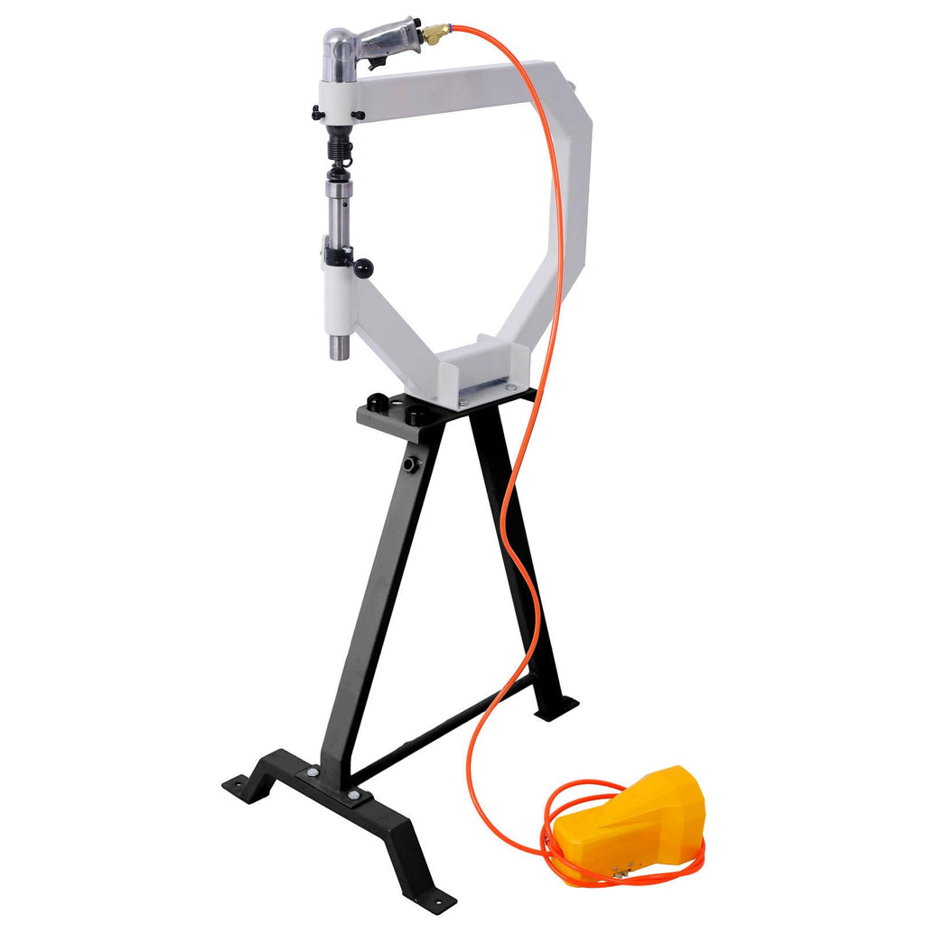 19.6" Pneumatic Planishing Hammer with Steel Frame Stand O998