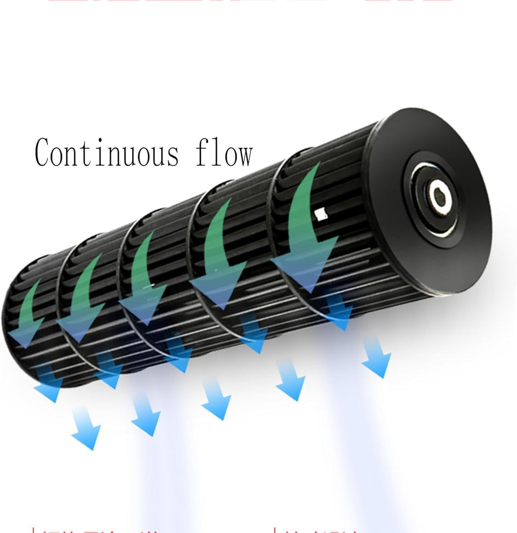 Wall-mounted Air Curtain Fan with Remote Control B4324