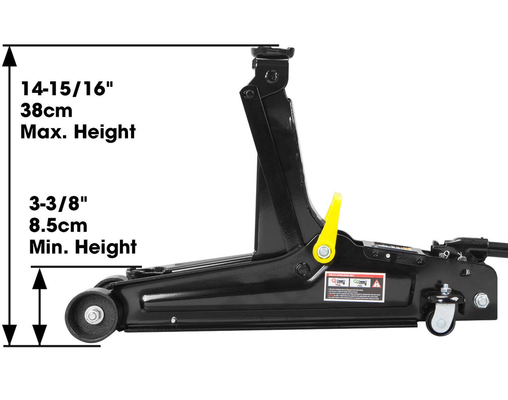 2.5 Ton Low Profile Hydraulic Floor Jack D963359