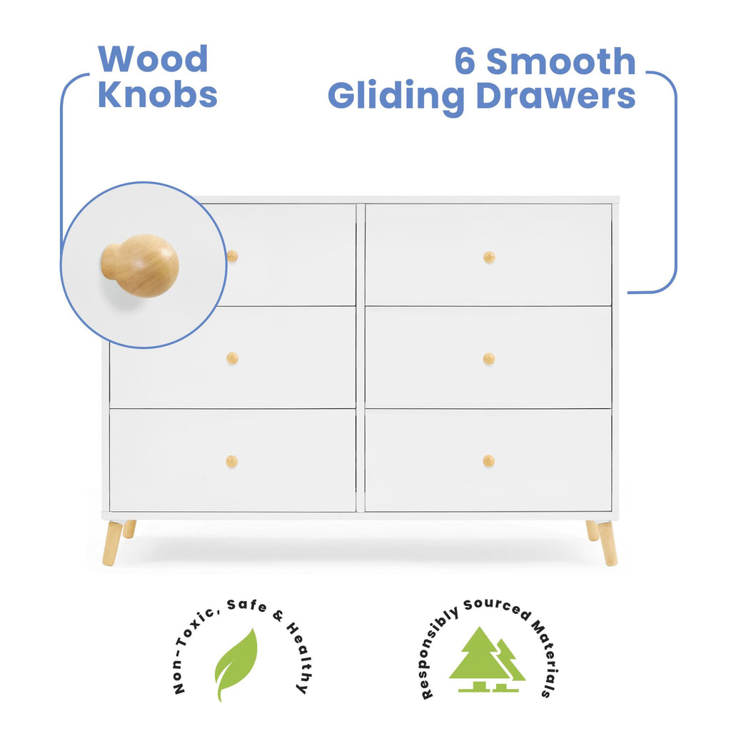 6 Drawer Dresser I3388