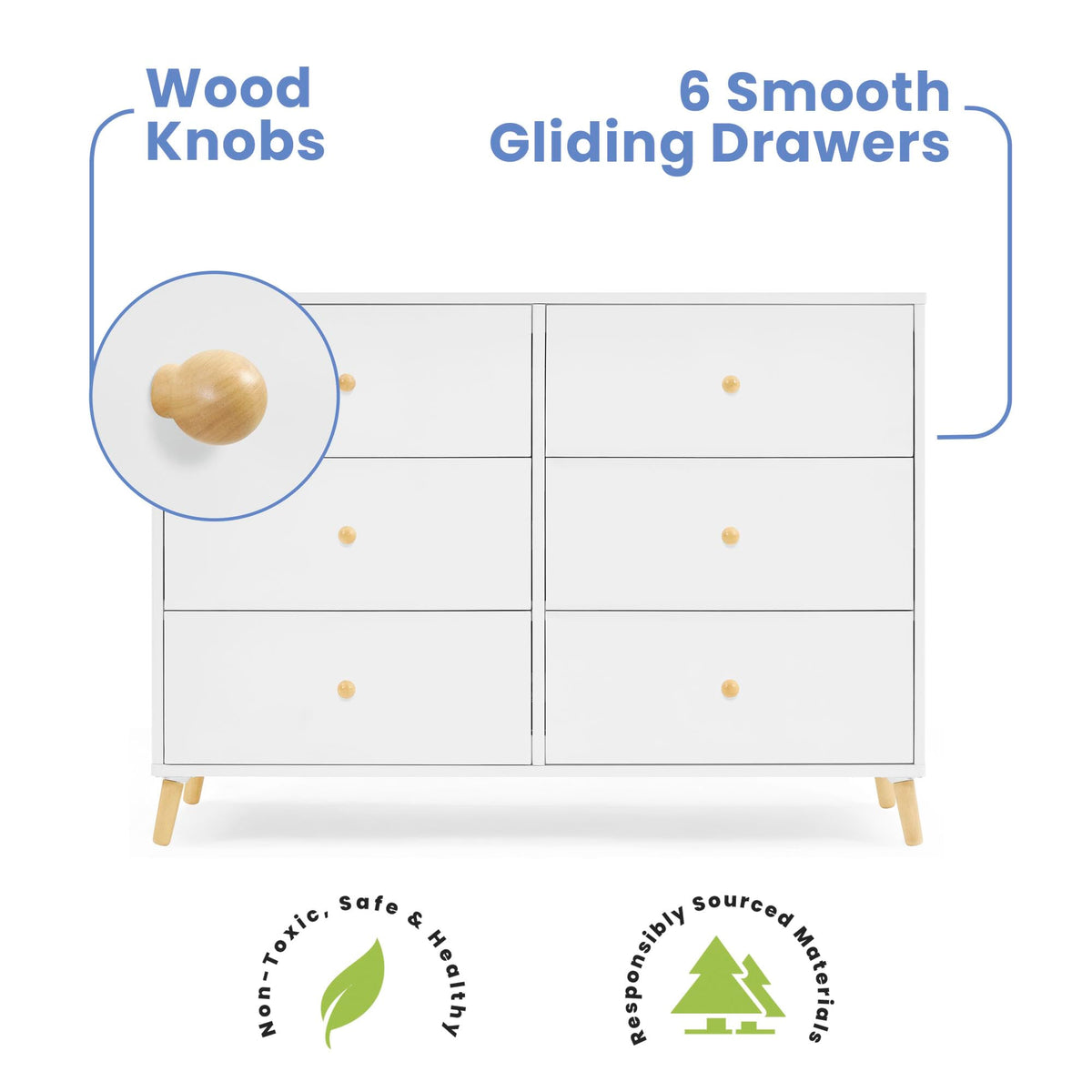 6 Drawer Dresser I3388