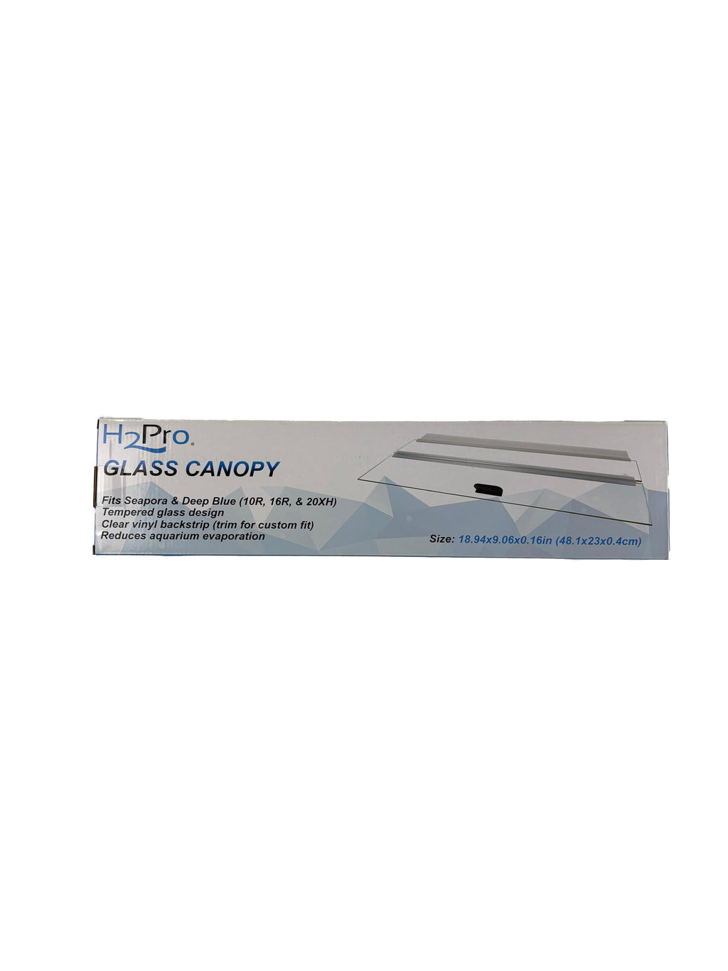 Glass Canopy Aquarium Lid C75421