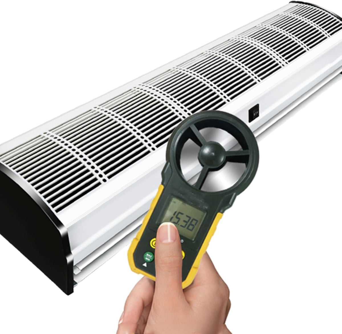 Wall-mounted Air Curtain Fan with Remote Control B4324