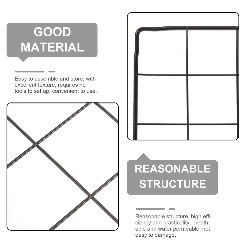 4pcs Flexible Iron Mesh Dog Fence Panels G832212