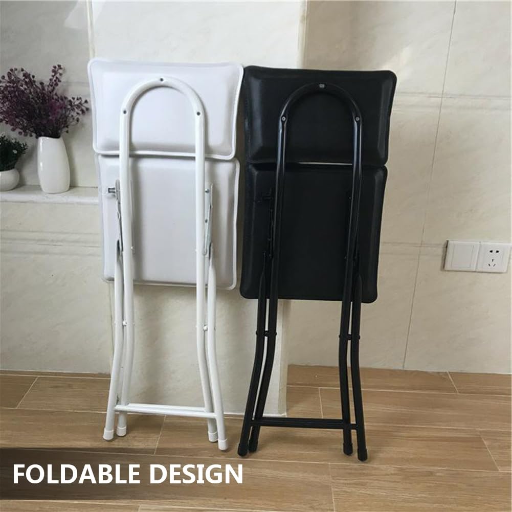 Foldable Counter Height Stool with Backrest G775700