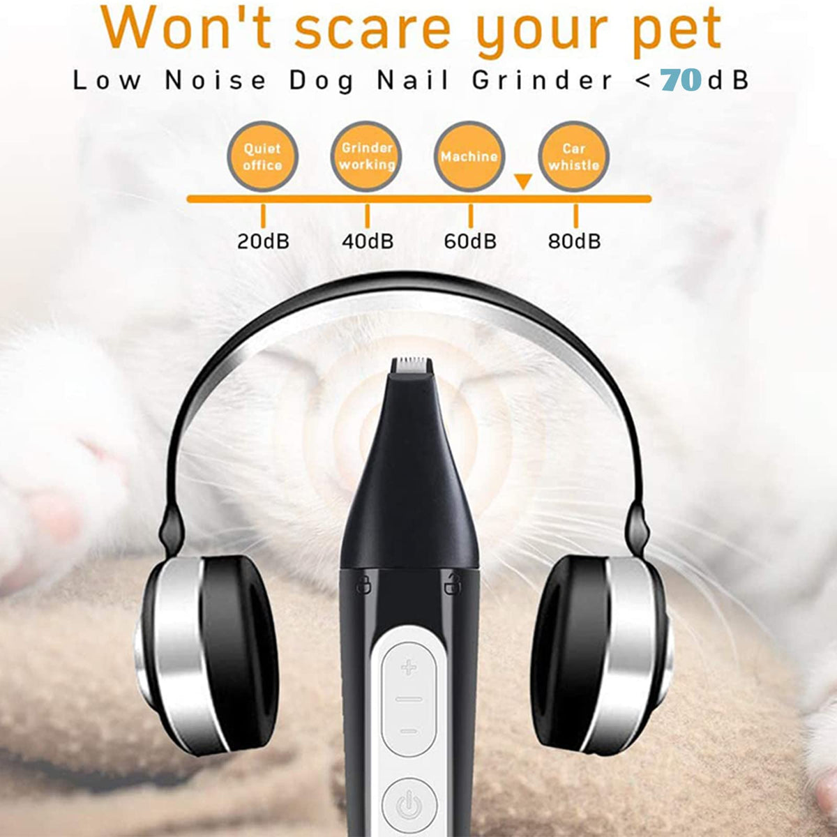 4 in 1 Electric Dog Nail Grinder H90995