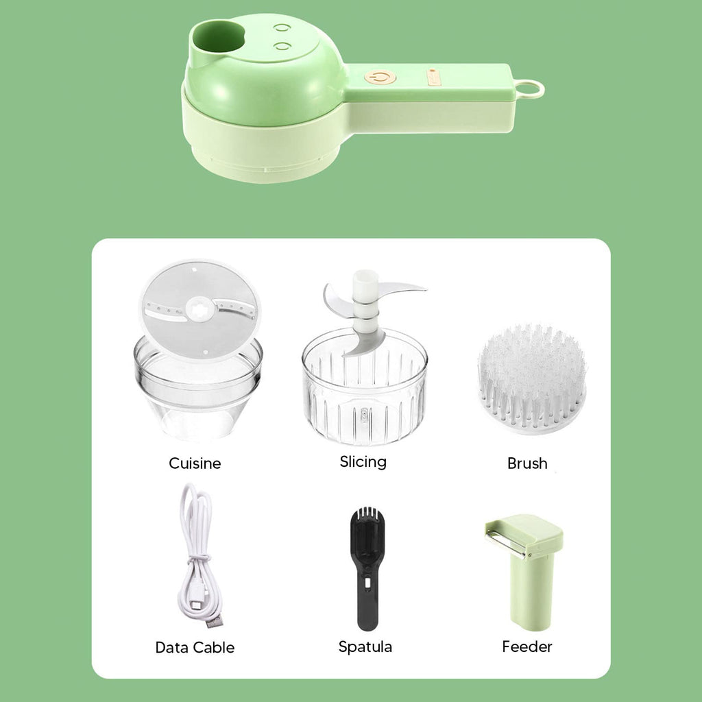 4 in 1 Electric Mini Vegetable Cutter S50969