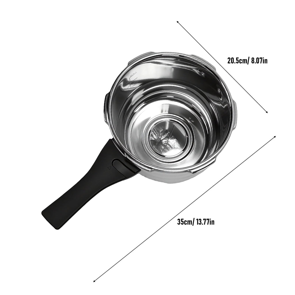 3L Stainless Steel Pressure Cooker K869506