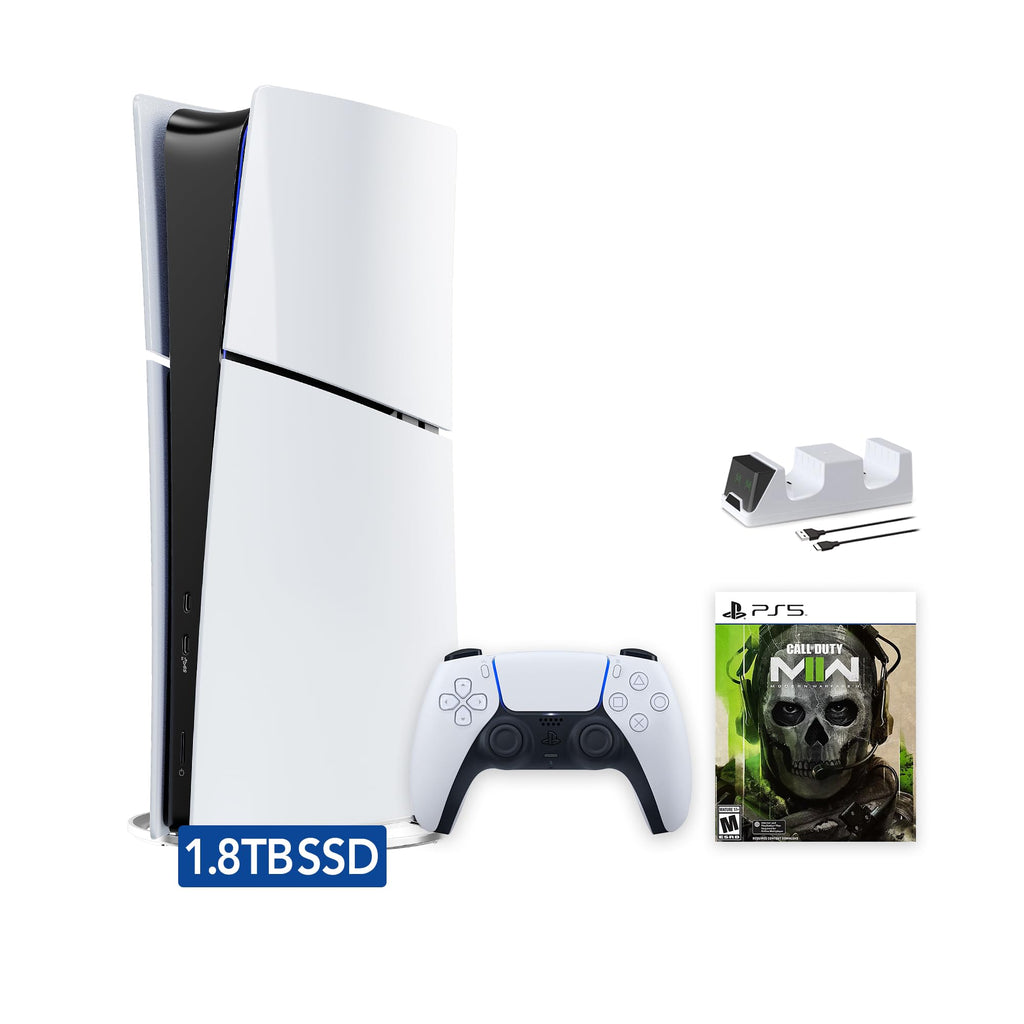 White 1.8TB Digital Edition Gaming Console V7350