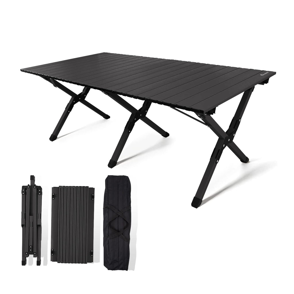 Folding Aluminum Camping Table with Carrying Bag K20051
