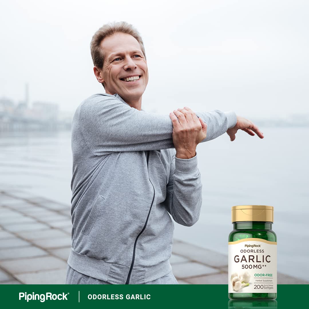 Odorless Garlic Supplement 200 Softgels F304