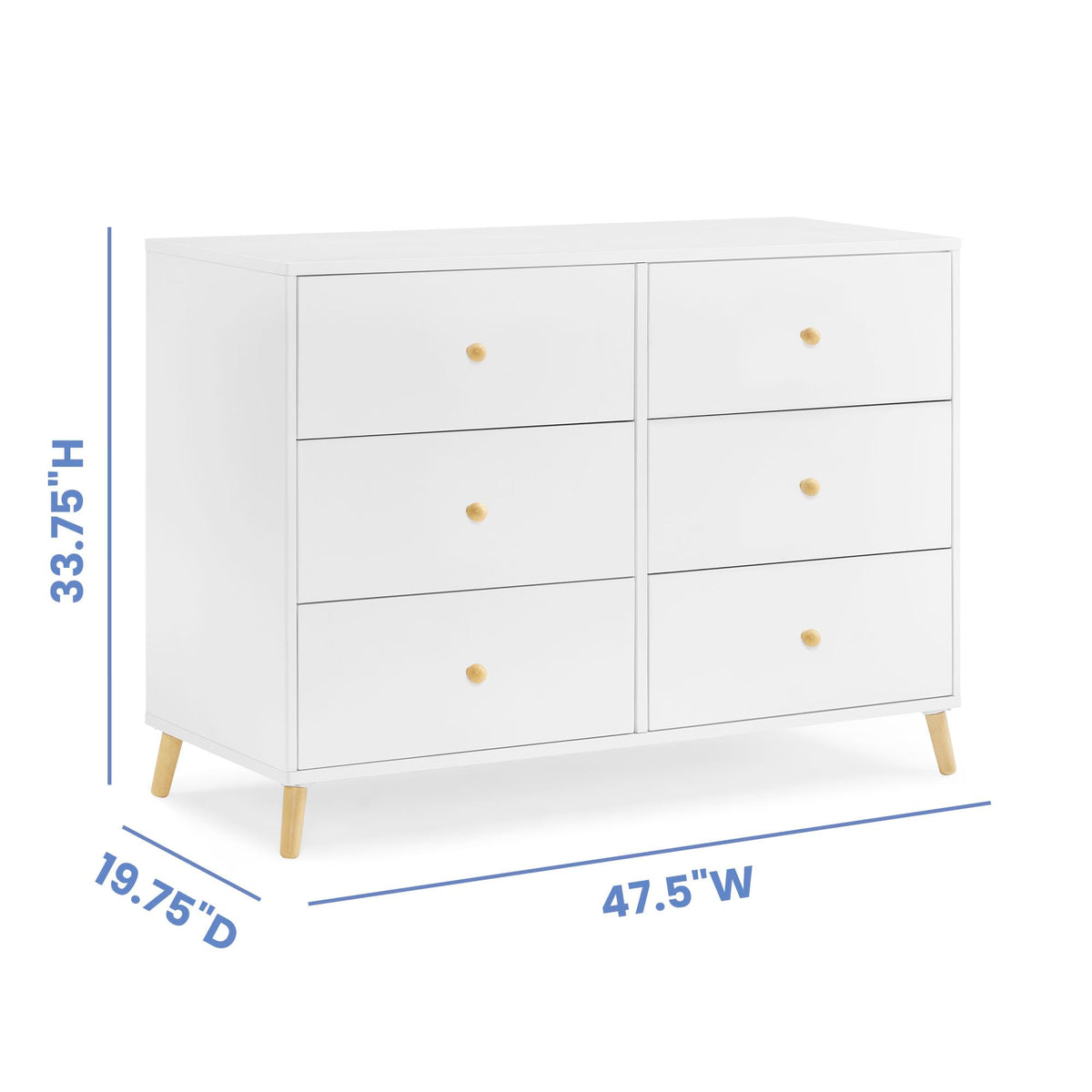 6 Drawer Dresser I3388