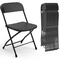 Plastic Folding Chairs Set of 10 T6712