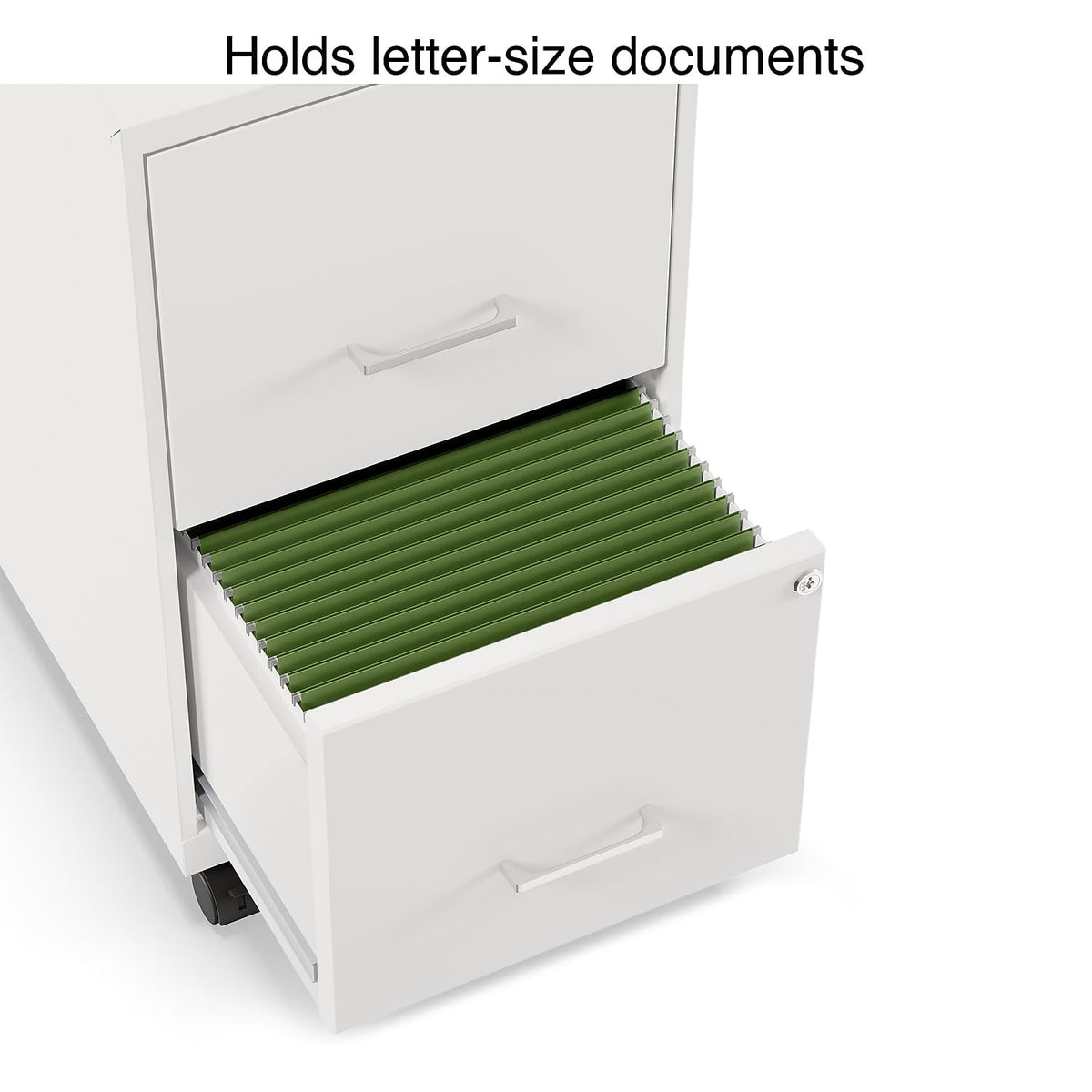2 Drawer Letter Size Lockable File Cabinet G47408
