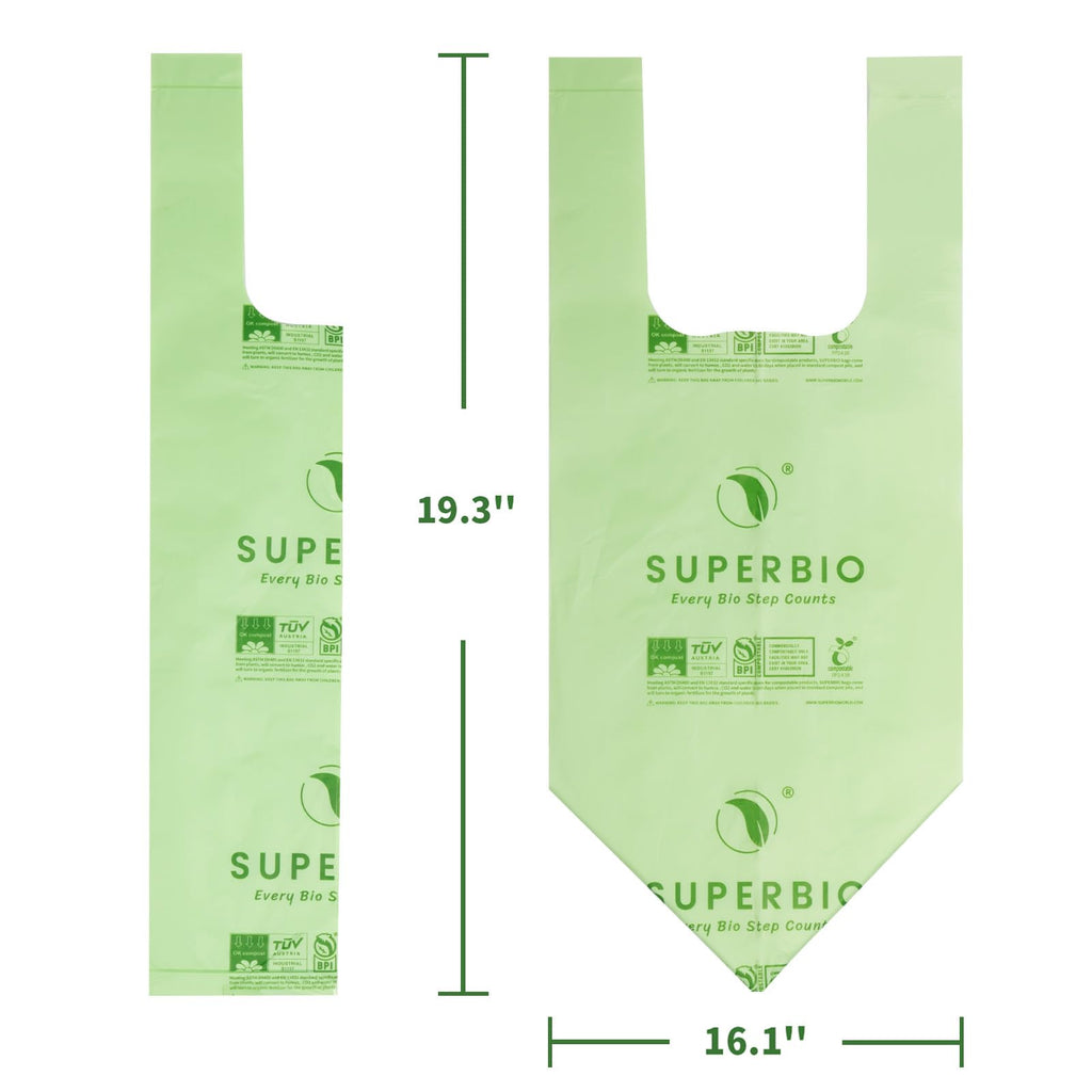 1.6 Gallon Compostable Food Scrap Bags A209808