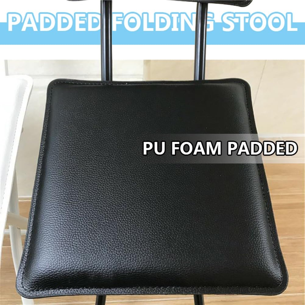 Foldable Counter Height Stool with Backrest G775700