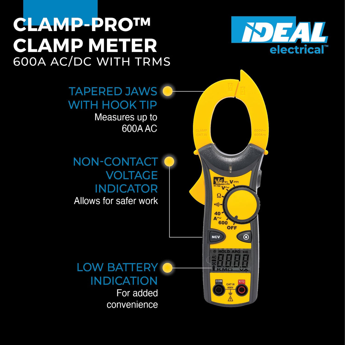 600A AC Clamp Meter T695