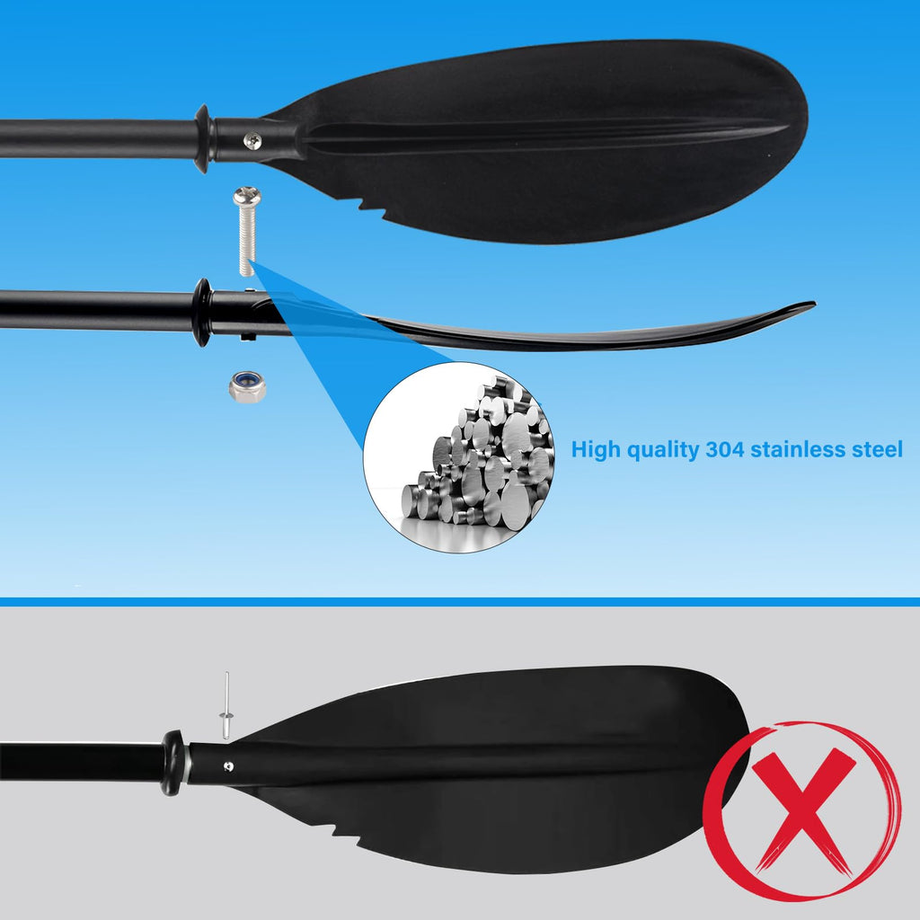 Adjustable Kayak Paddle with Paddle Leash A72031