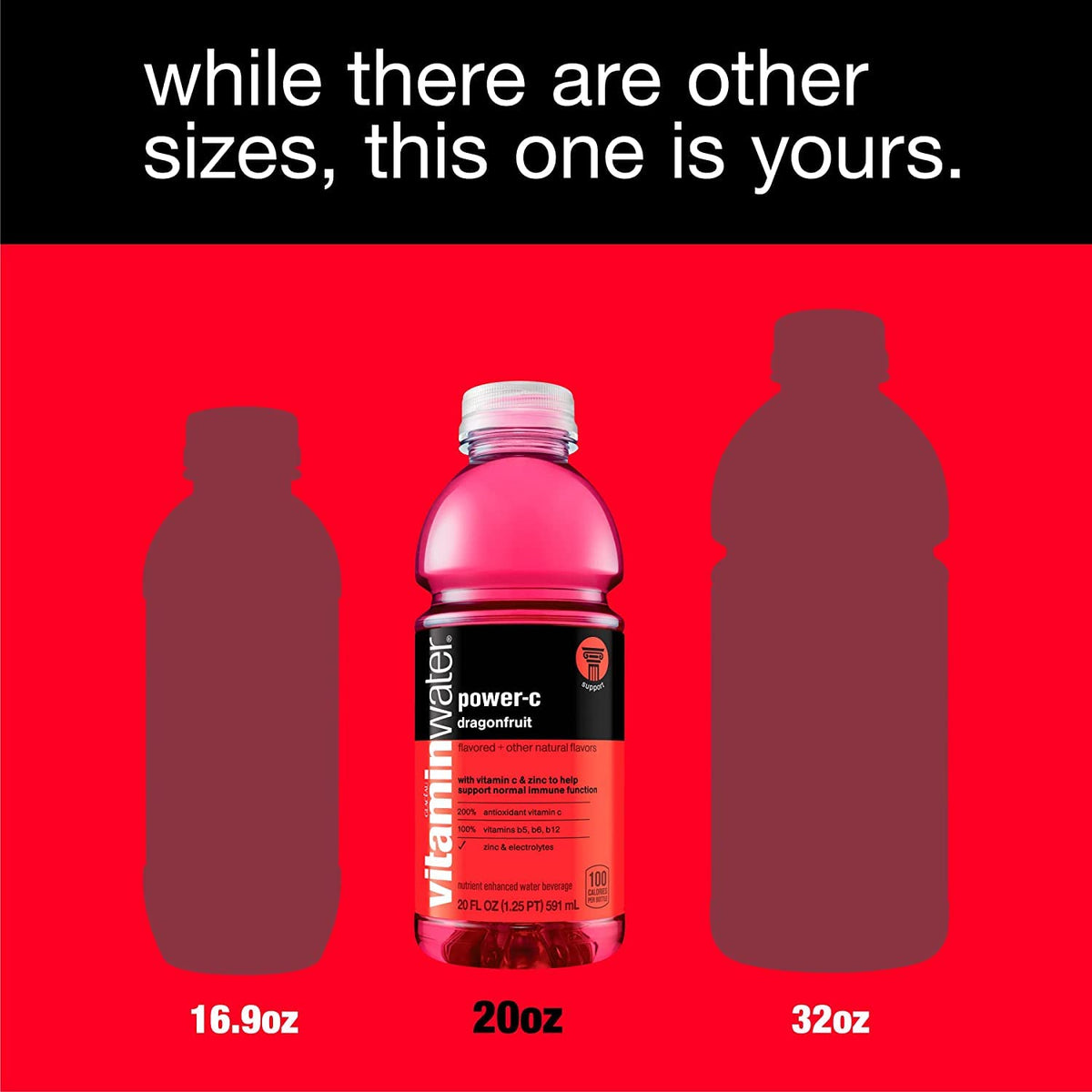 Nutrient Enhanced Electrolyte Water Beverage 20 Fl Oz Pack of 12 A4194