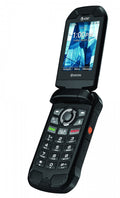 Black Rugged 4G LTE Flip Phone R4475