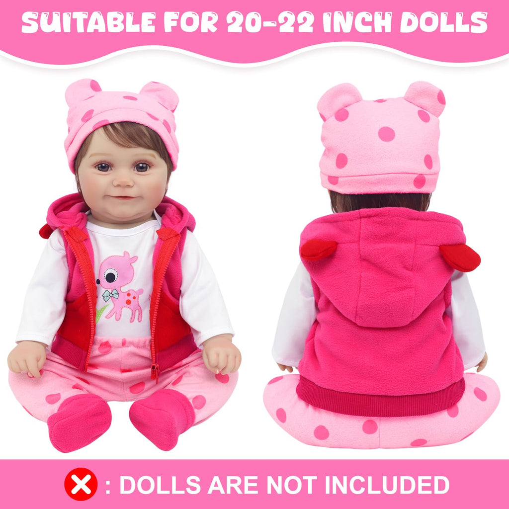 5 Pcs Baby Doll Clothes Set O29840