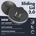 16 oz Insulated Stainless Steel Coffee Mug 2-Pack W717