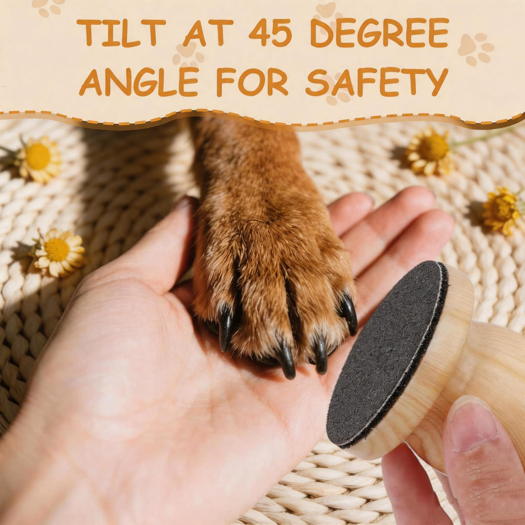 Dog Nail File with 6 Pcs Filing Disc Q72018