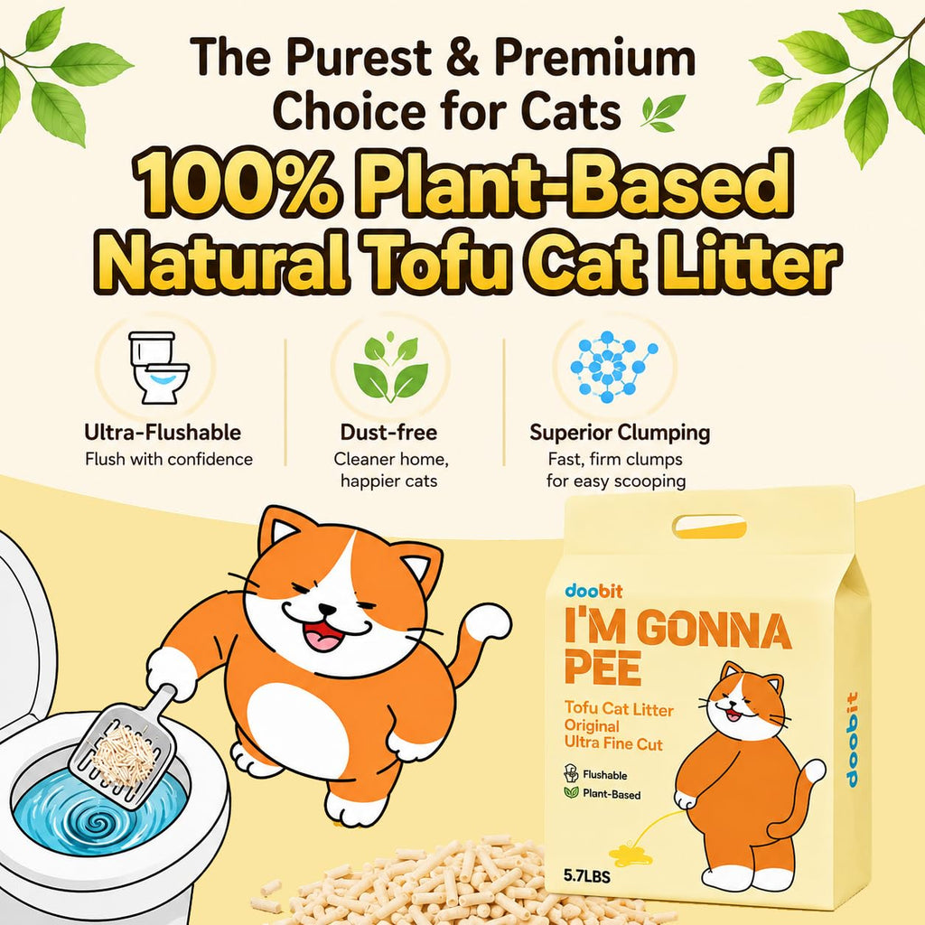Flushable Dust Free Ultra Absorbent Cat Litter 11.4LB U878763
