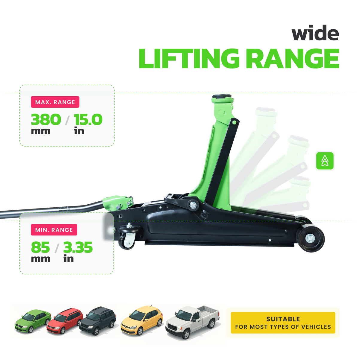2.5 Ton Low Profile Hydraulic Floor Jack L317