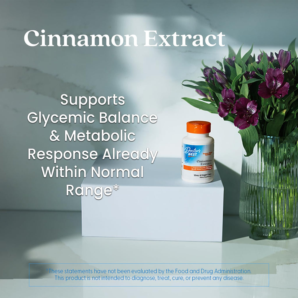 Cinnamon Bark Extract Capsules, 120 Veg Caps Z3034