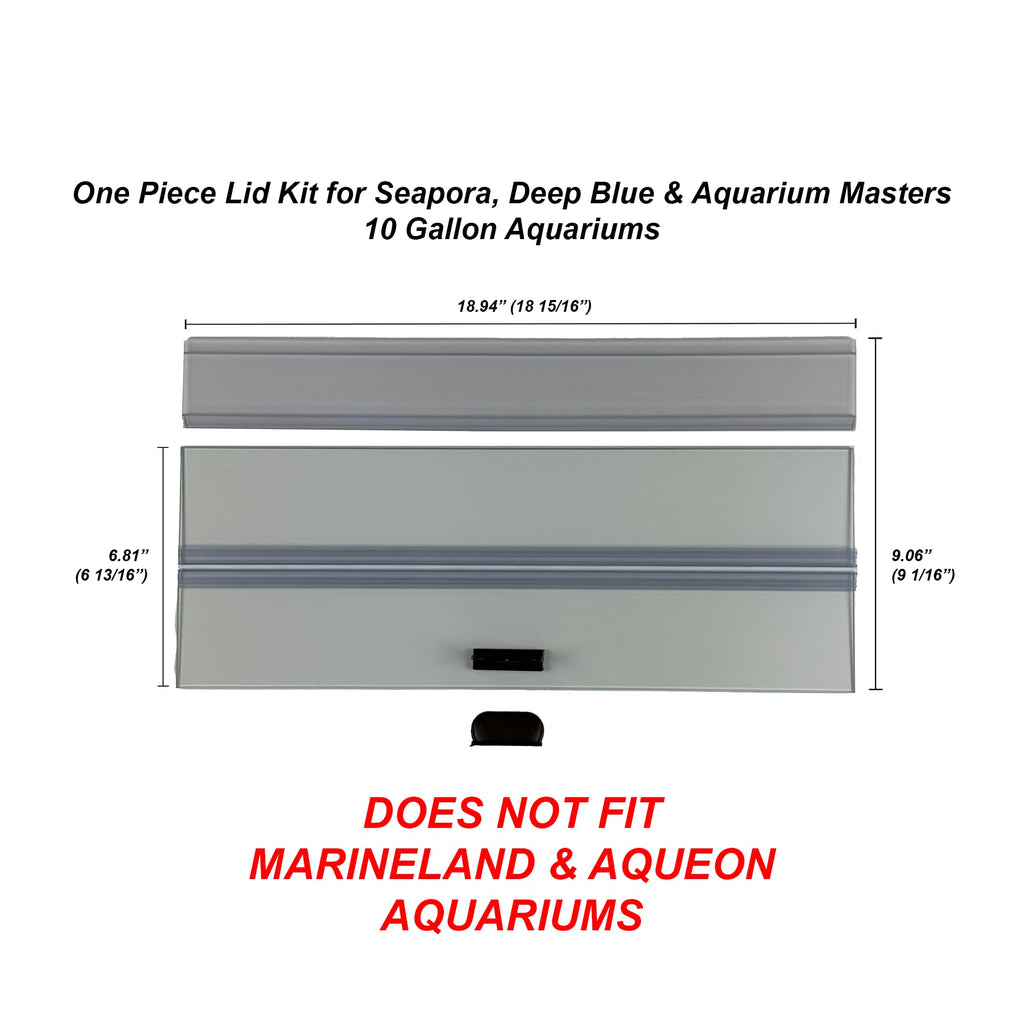 Glass Canopy Aquarium Lid C75421