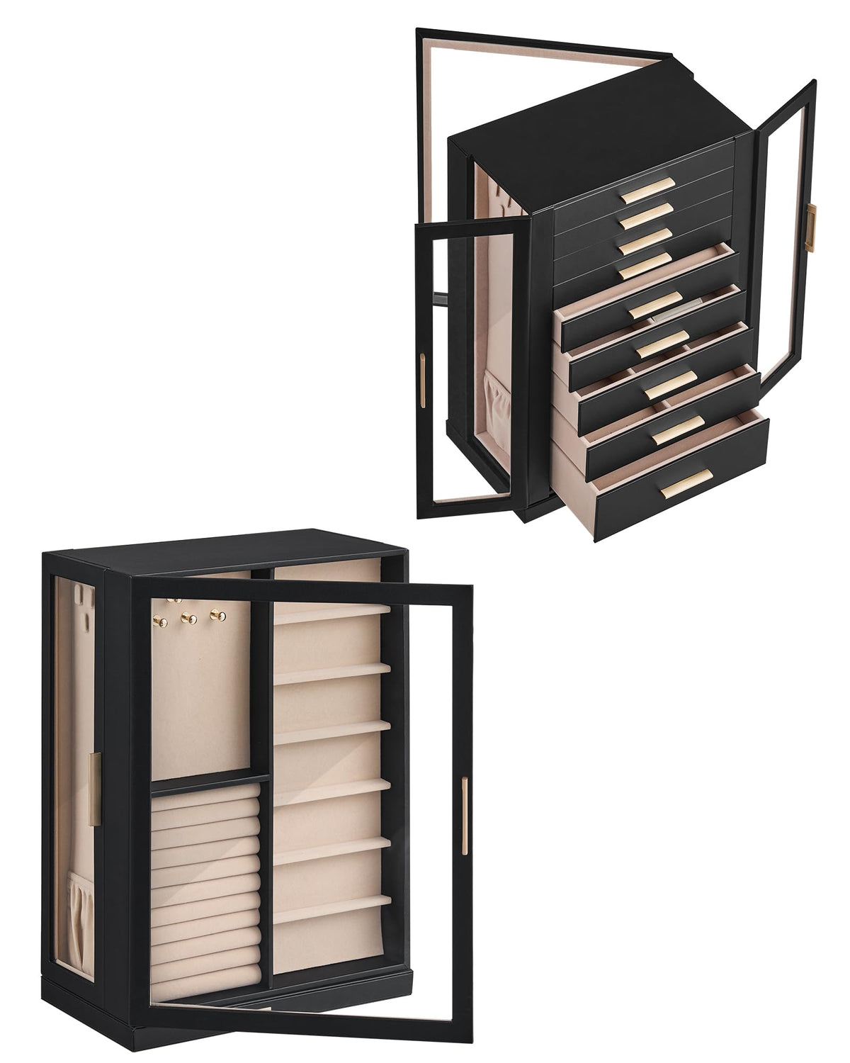 360° Rotating 9 Drawer Jewelry Box S722459