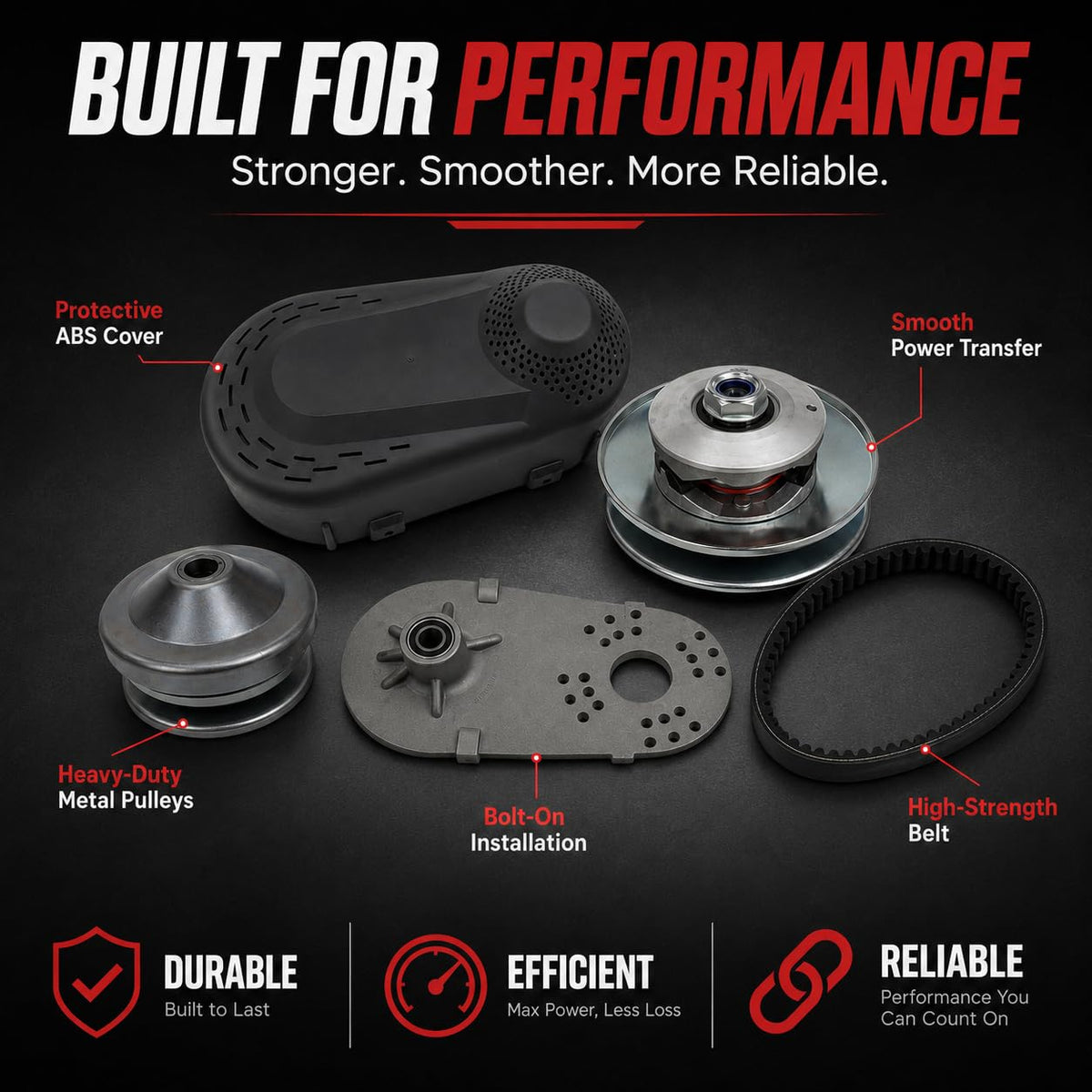 3/4” 10T #40/41/420 Chain Torque Converter Kit T83462
