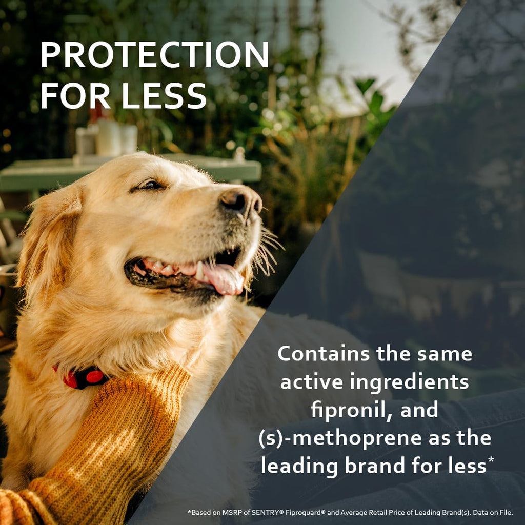 Flea and Tick Prevention for Dogs 23-44 Pounds 6 Month Supply M128
