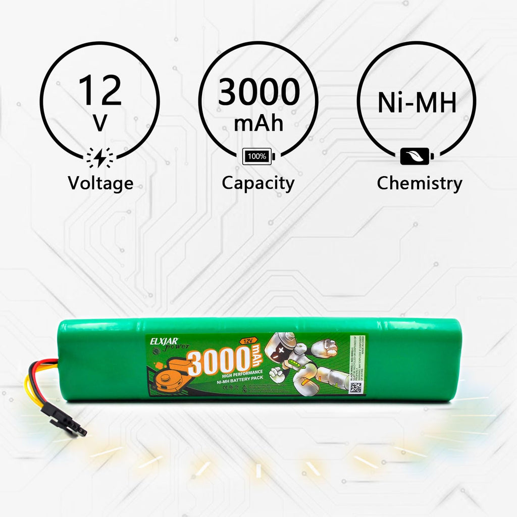 12V 3000mAh Ni-MH Battery X422