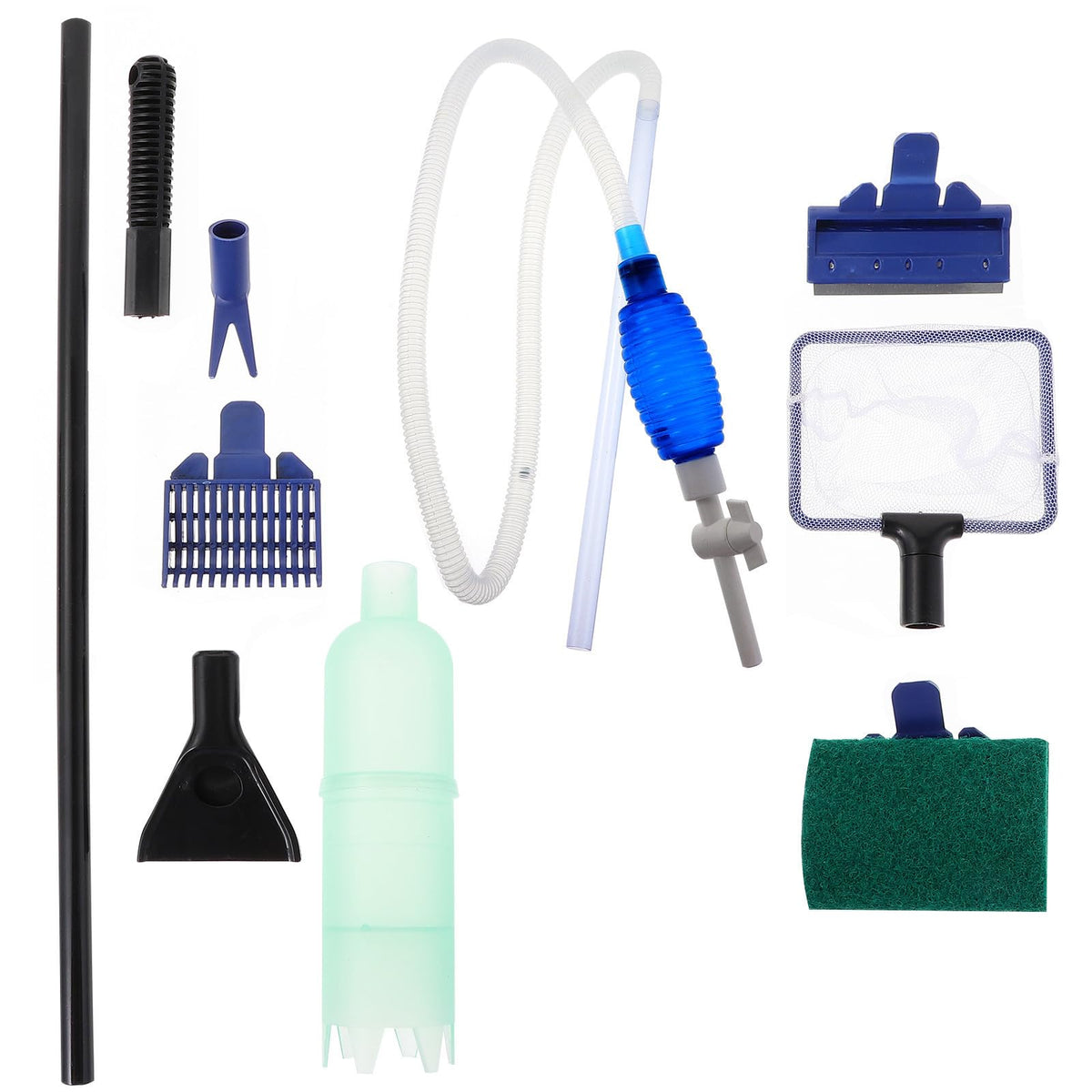 Fish Tank Cleaner Brush 5 in 1 Aquarium Maintenance Set T87464