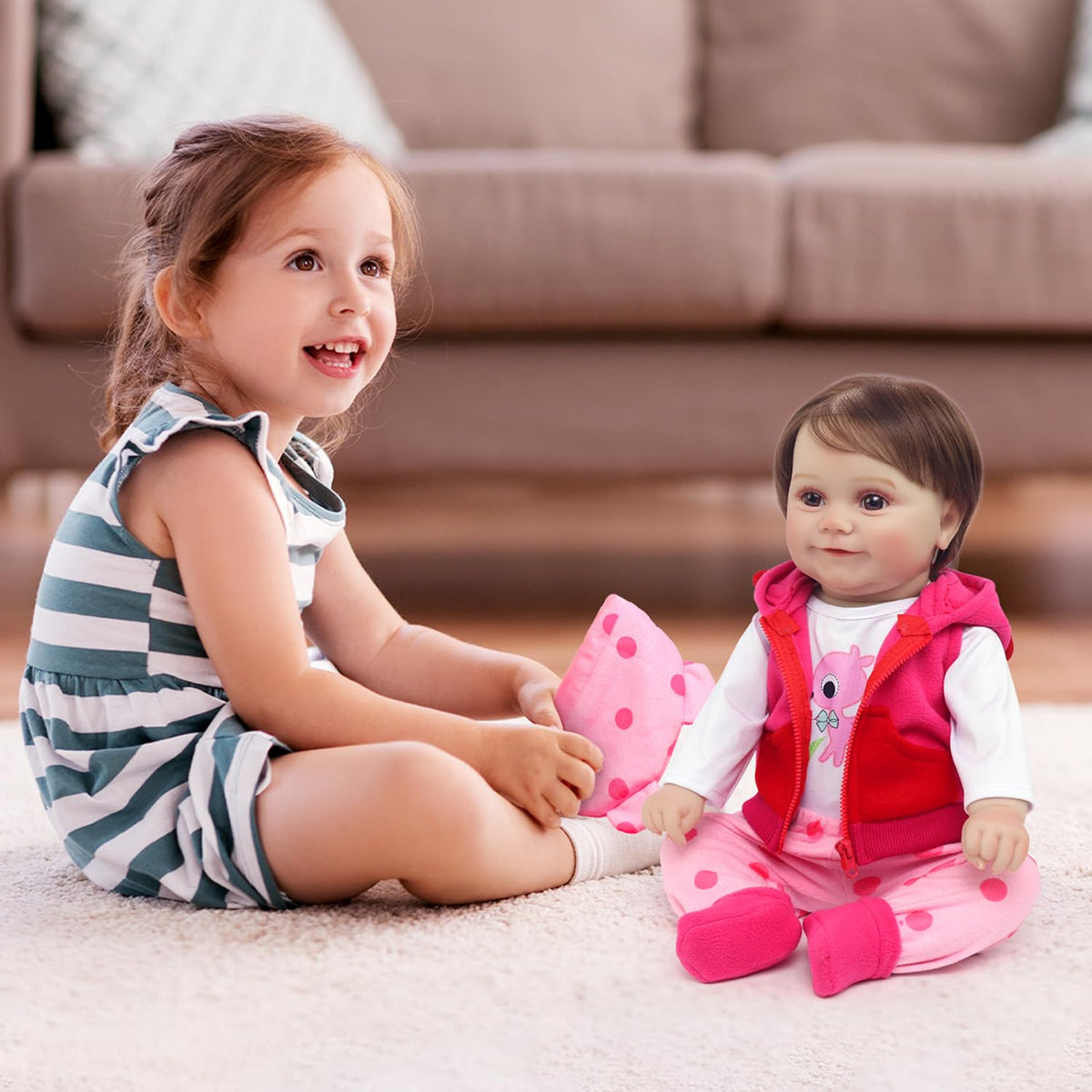 5 Pcs Baby Doll Clothes Set O29840