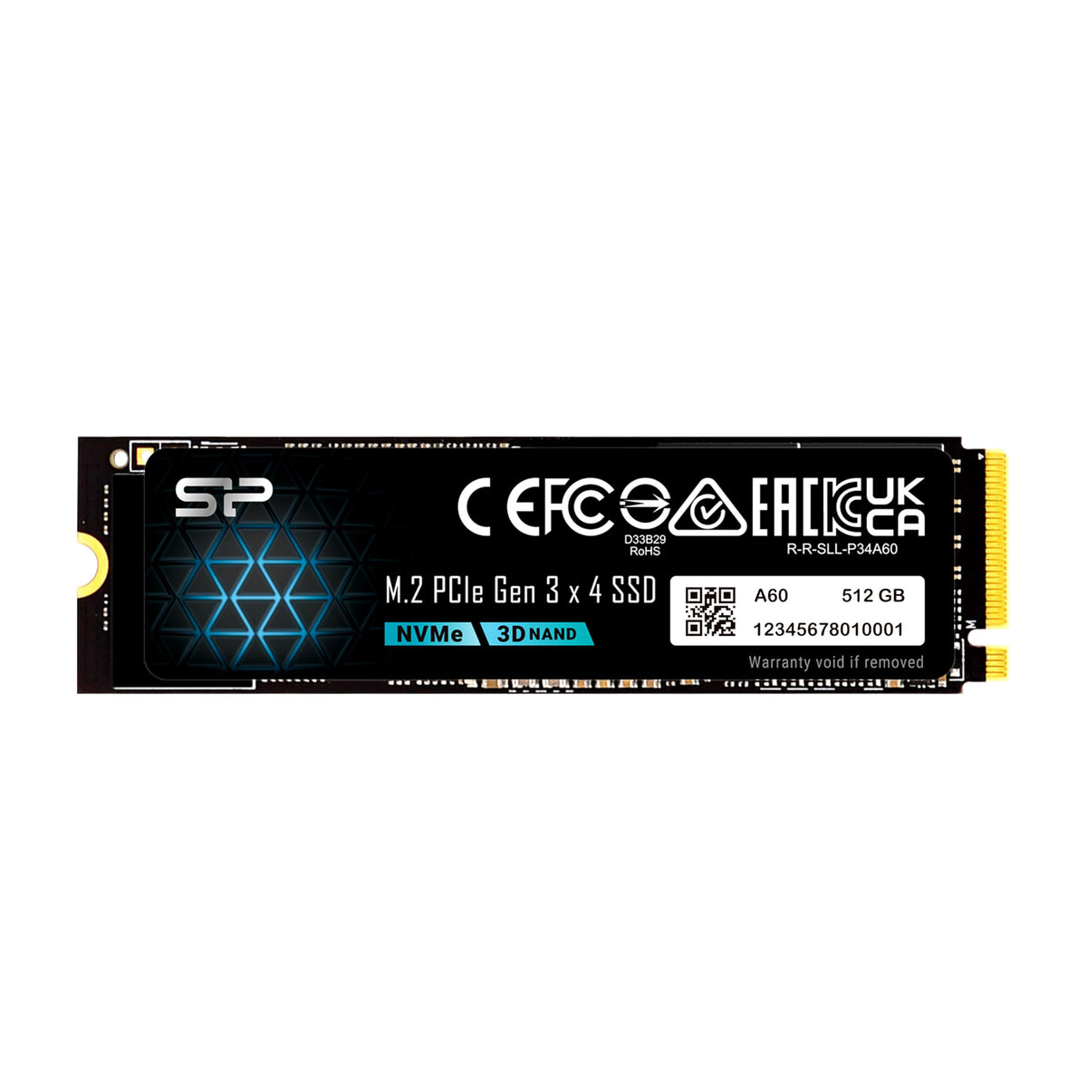 512GB NVMe M.2 PCIe Gen3x4 2280 SSD J761