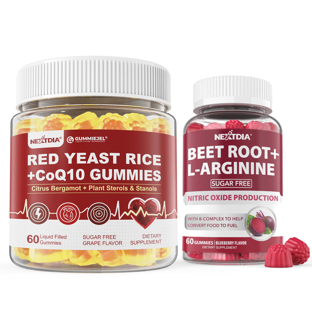 Red Yeast Rice Gummies 2400MG with CoQ10 Y577537