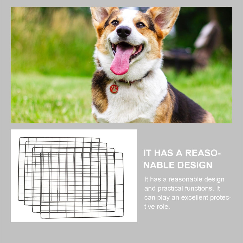 4pcs Flexible Iron Mesh Dog Fence Panels G832212