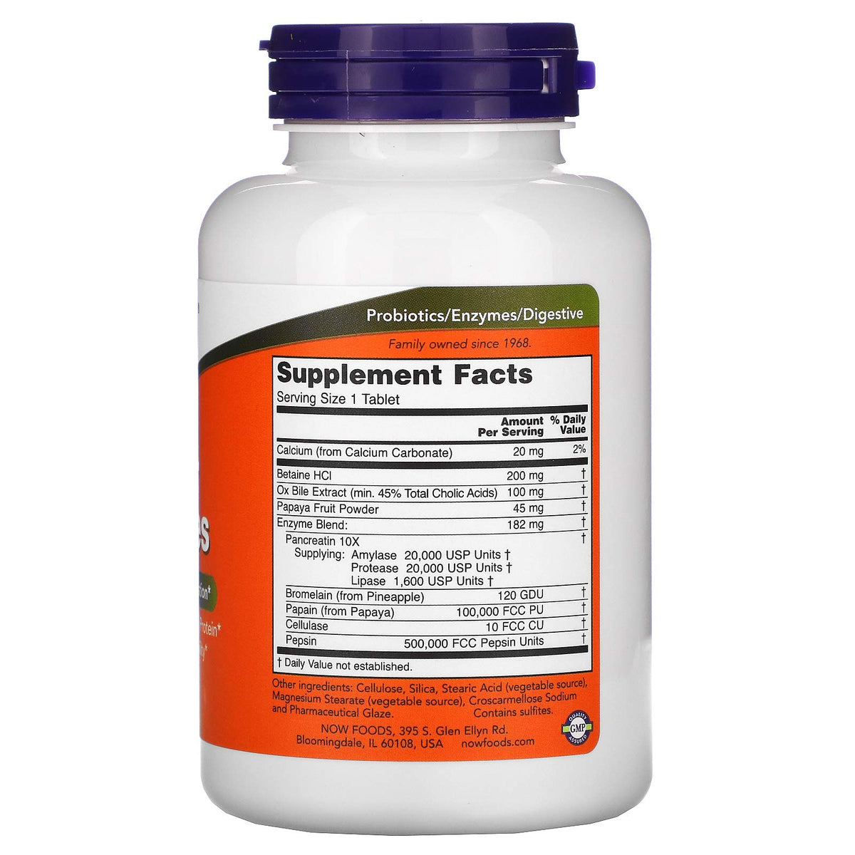 Super Enzymes 180 Tablets N142