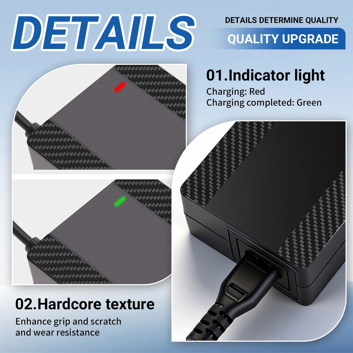 24V Lithium Battery Electric Scooter Charger U2957