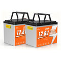 12V 100Ah LiFePO4 Lithium Battery W96664